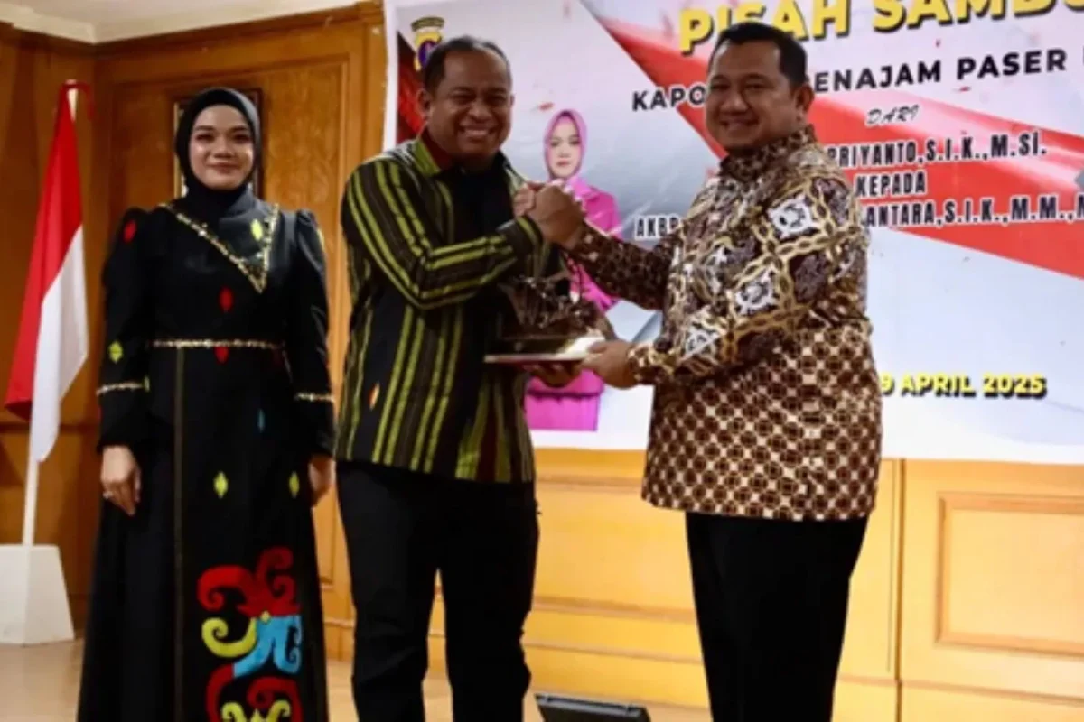 Bupati Mudyat Noor Hadiri Pisah Sambut Kapolres PPU