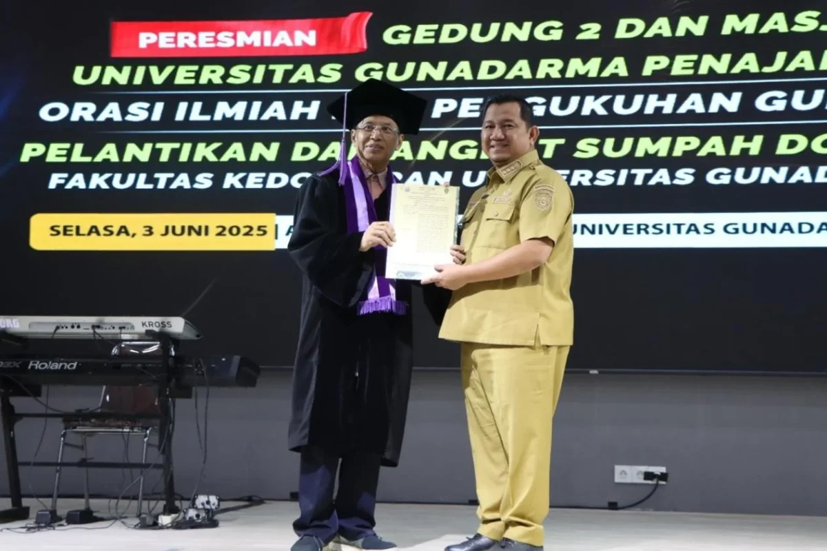 Resmikan Fasilitas Universitas Gunadarma, Bupati Mudyat Berharap Mampu&hellip;