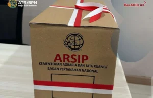 Kementerian ATR/BPN Serahkan Arsip Statis Bernilai Sejarah ke ANRI
