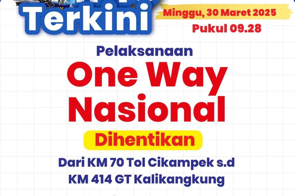 Arus Mudik Cenderung Lancar,  Kakorlantas Polri Tutup Rekayasa&hellip;
