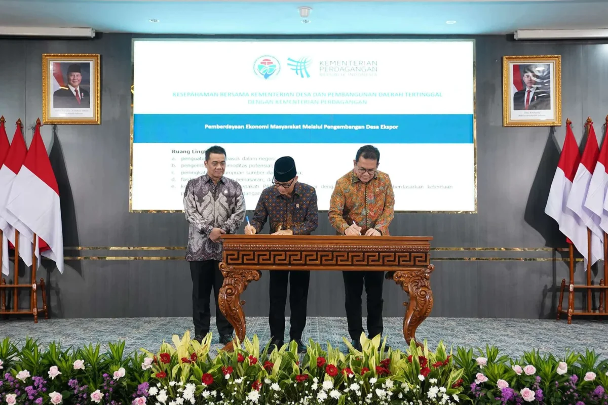 Kemendag dan Kemendes PDT Bersinergi Kembangkan Desa Ekspor,&hellip;