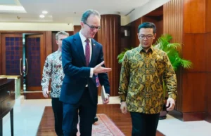 Menlu RI dan Dubes Inggris Bahas Penguatan Kemitraan Strategis