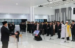 Menteri ATR/BPN Lantik Pejabat Baru, Tegaskan Pentingnya Percepatan Program