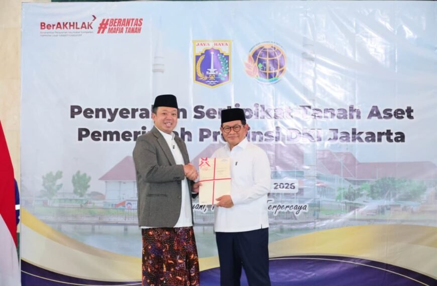 Serahkan 3.922 Sertipikat Aset Pemprov DKI Jakarta, Menteri&hellip;