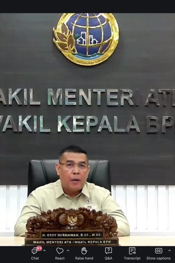 Wamen ATR/Waka BPN Apresiasi Peran Strategis MAPPI dalam&hellip;