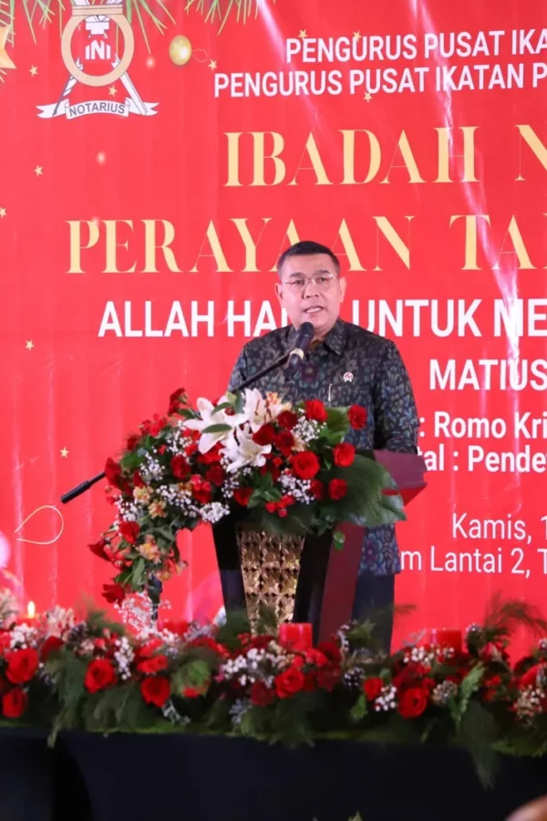 Notaris Strategis Wamen ATR Tekankan Peran Hukum Tanah