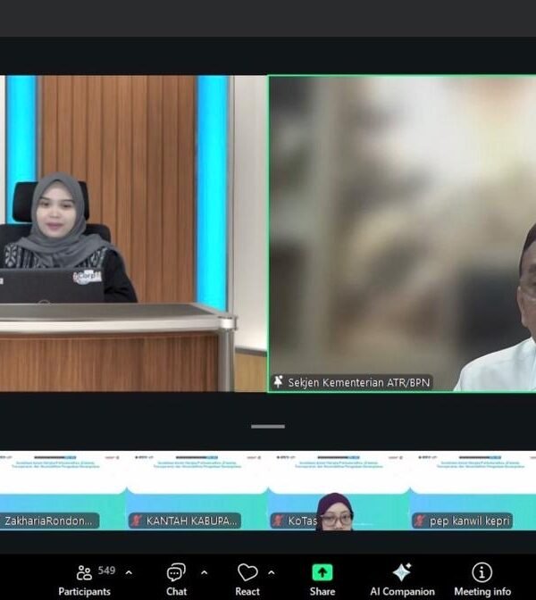 Gelar Webinar Nasional Soal Pengadaan Barang/Jasa, Sekjen ATR/BPN:&hellip;