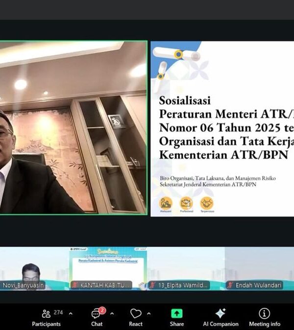 Sosialisasi Regulasi tentang Organisasi dan Tata Kerja, Sekjen&hellip;