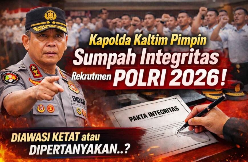 Rekrutmen Polri 2026 Dikawal Ketat, Kapolda Kaltim Pimpin&hellip;