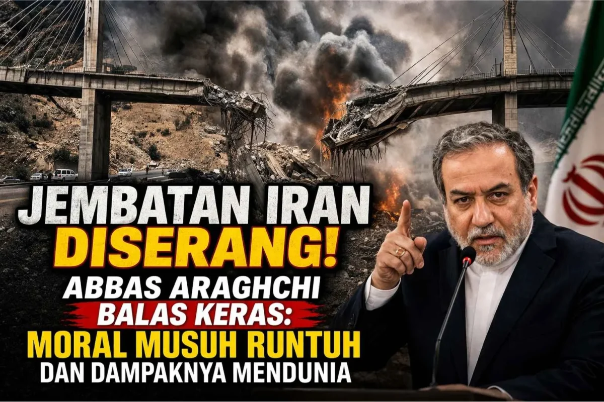 Jembatan Iran Dibom, Araghchi Sentil Balik: Moral Musuh&hellip;