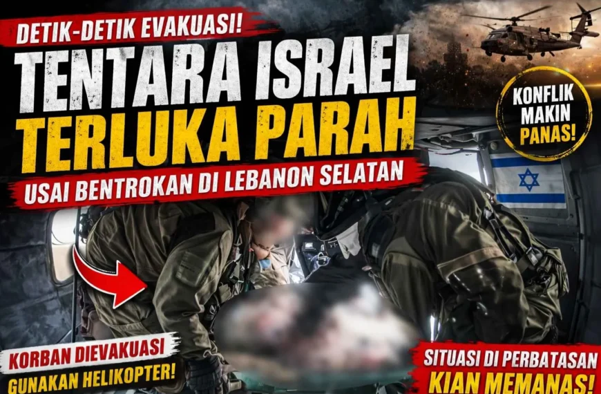 Israel Memanas: Detik Evakuasi Tentara Terluka di Lebanon&hellip;