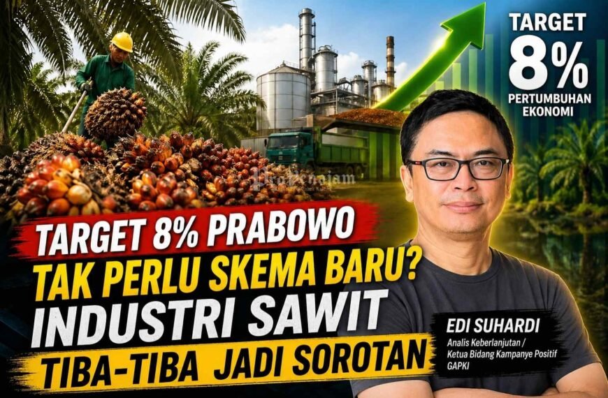 Sawit Disorot, Target 8% Prabowo Dipertanyakan: Tanpa Skema&hellip;