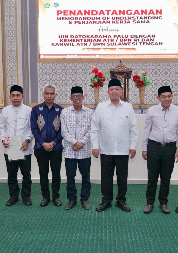 Menteri Nusron dan Rektor UIN Datokarama Palu Teken&hellip;