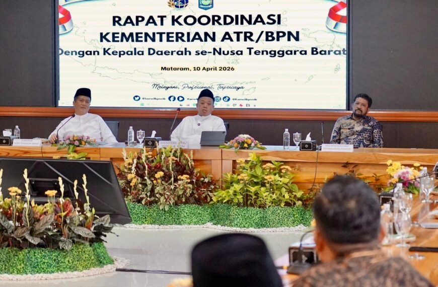 Rakor Bersama Pemda NTB, Menteri Nusron Sebut Integrasi&hellip;