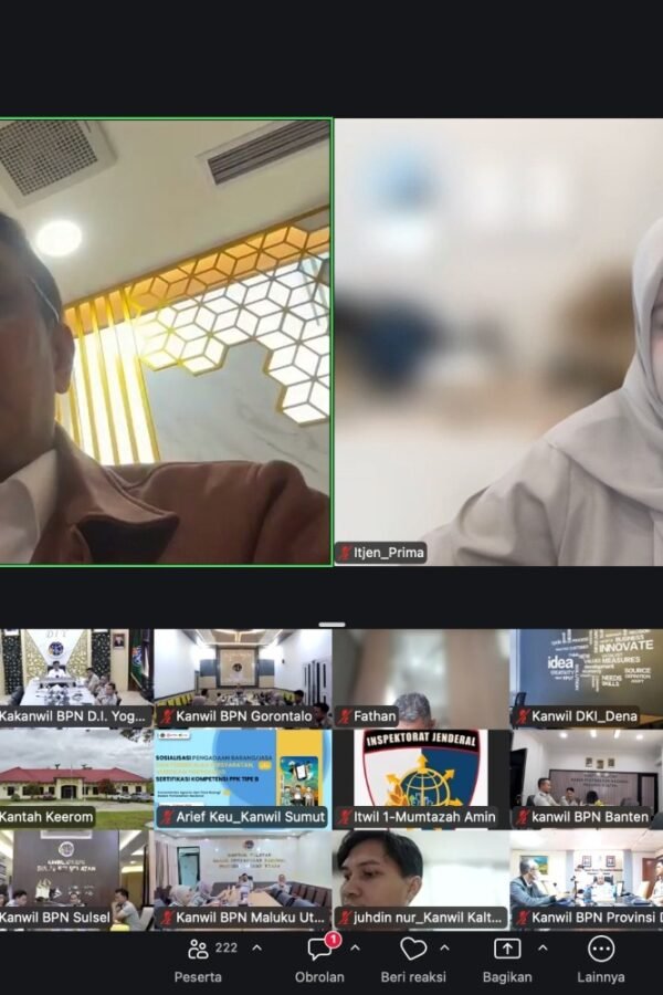 Entry Meeting Pelaksanaan Audit Kinerja 2026, Sekjen ATR/BPN:&hellip;