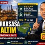 Menteri ESDM Bahlil umumkan temuan gas raksasa 7 TCF di Kaltim, target produksi 2028 dorong swasembada energi.