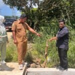 Tim Panitia A Kantor PertanahanKab. Penajam Paser Utara laksanakan peninjauan lapangan terkait aset Pemerintah Kabupaten Penajam Paser Utara