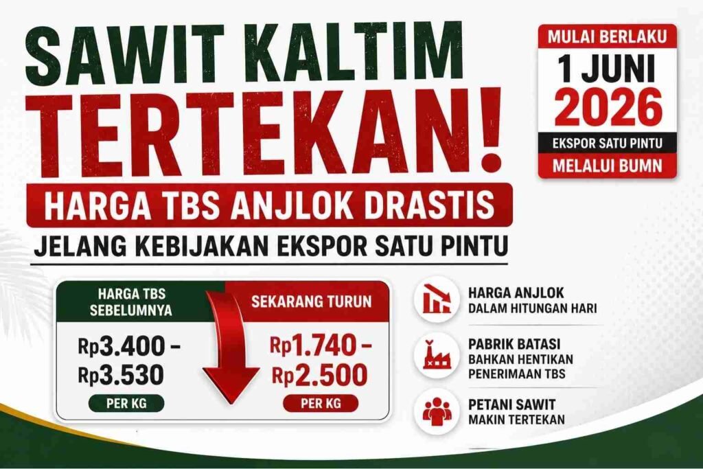 harga sawit turun
