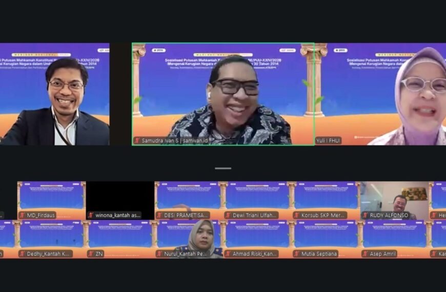 Pahami Putusan MK Soal Kerugian Negara, Sekjen ATR/BPN…