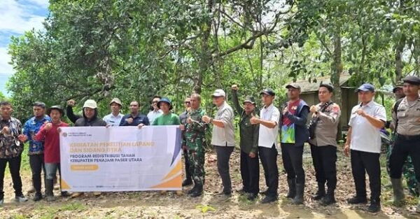 Kantor Pertanahan PPU Laksanakan Penelitian Lapang Redistribusi Tanah…