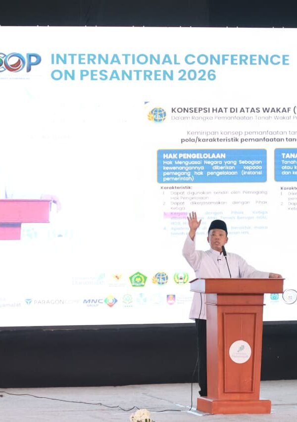 Bicara dalam International Conference on Pesantren 2026, Menteri&hellip;