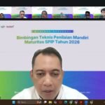 Kantor Pertanahan PPU Ikuti Bimtek Penilaian Mandiri SPIP Tahun 2026