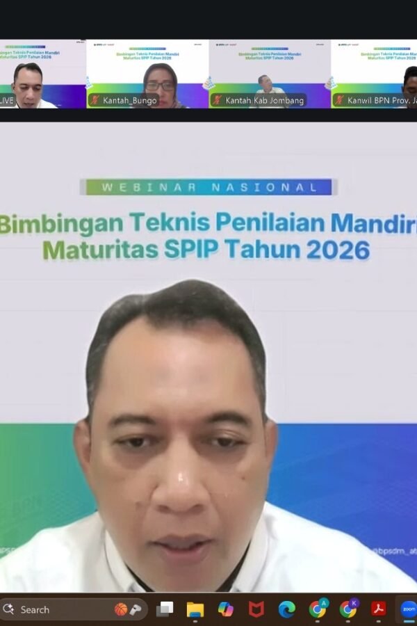 Kantor Pertanahan PPU Ikuti Bimtek Penilaian Mandiri SPIP&hellip;