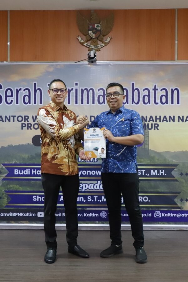 Kepala Kantor Pertanahan PPU Hadiri Sertijab Kepala Kanwil&hellip;