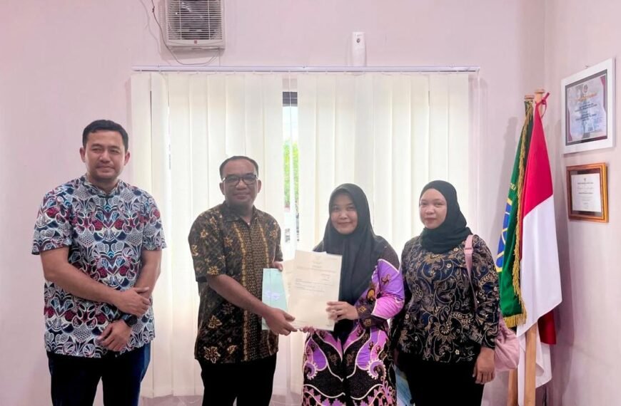 Kantah Kab. PPU Laksanakan Penyerahan Sertipikat Aset Tanah&hellip;