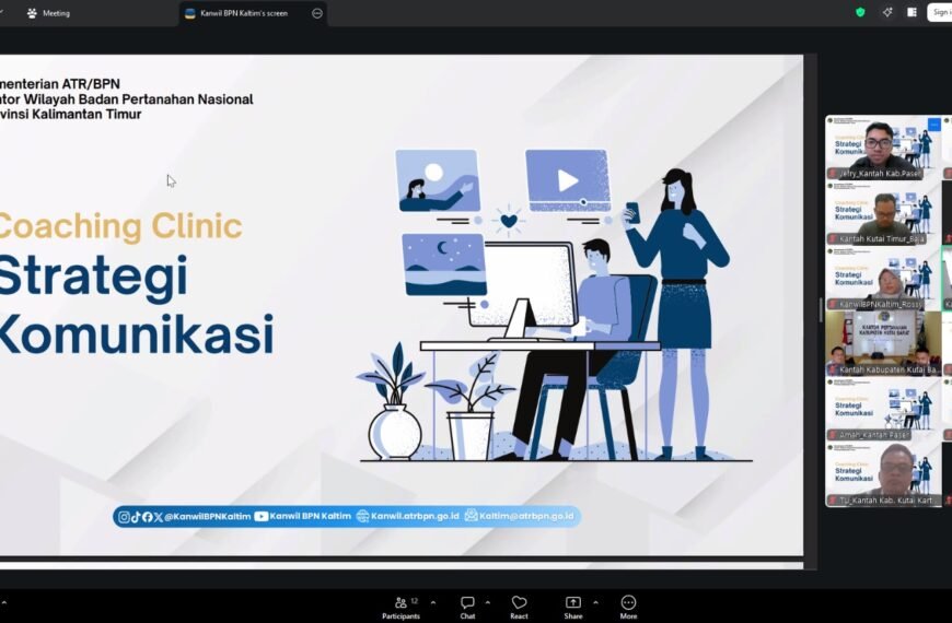 Tingkatkan Kualitas Informasi Publik, Kantah PPU Ikuti Coaching&hellip;