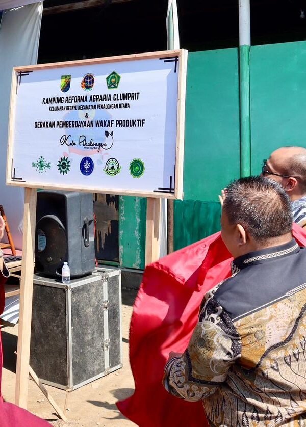 Resmikan Kampung RA dan Pemberdayaan Wakaf Produktif di&hellip;