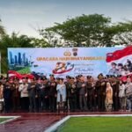 Kantor Pertanahan PPU Hadiri Upacara Peringatan Hari Bhayangkara ke-80