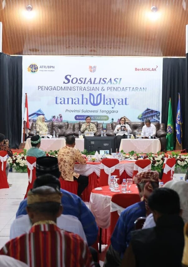 Sosialisasi Pengadministrasian dan Pendaftaran Tanah Ulayat, Bekali Masyarakat…