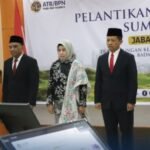Kanwil BPN Kalimantan Timur Fasilitasi Pelantikan dan Pengambilan Sumpah Jabatan Pejabat Struktural