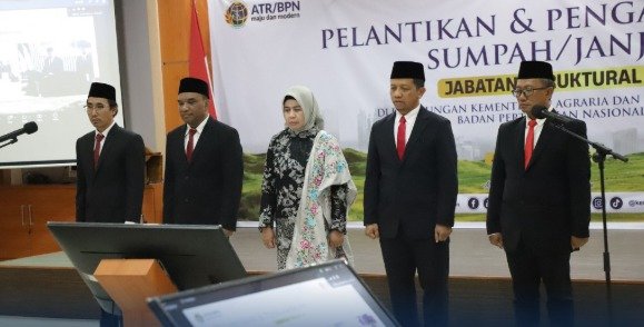Kanwil BPN Kalimantan Timur Fasilitasi Pelantikan dan Pengambilan&hellip;