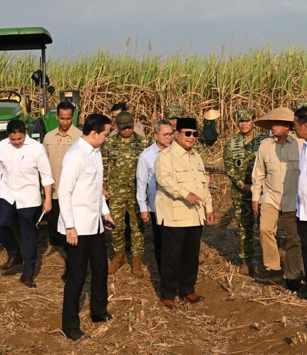 Dampingi Presiden Prabowo Panen Raya di Malang, Menteri…