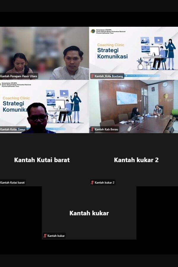Guna Penguatan Strategi Komunikasi, Kantah PPU Ikuti Sharing&hellip;