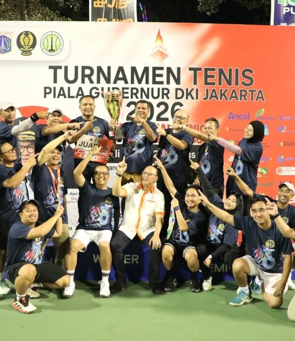 Kementerian ATR/BPN Raih Juara II Beregu Turnamen Tenis…