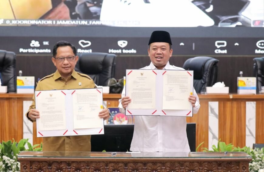 Menteri ATR/Kepala BPN dan Mendagri Teken Surat Edaran…