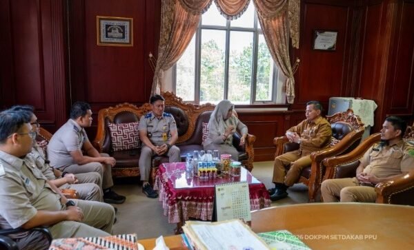 SEKDA PPU TERIMA AUDIENSI ATR/BPN