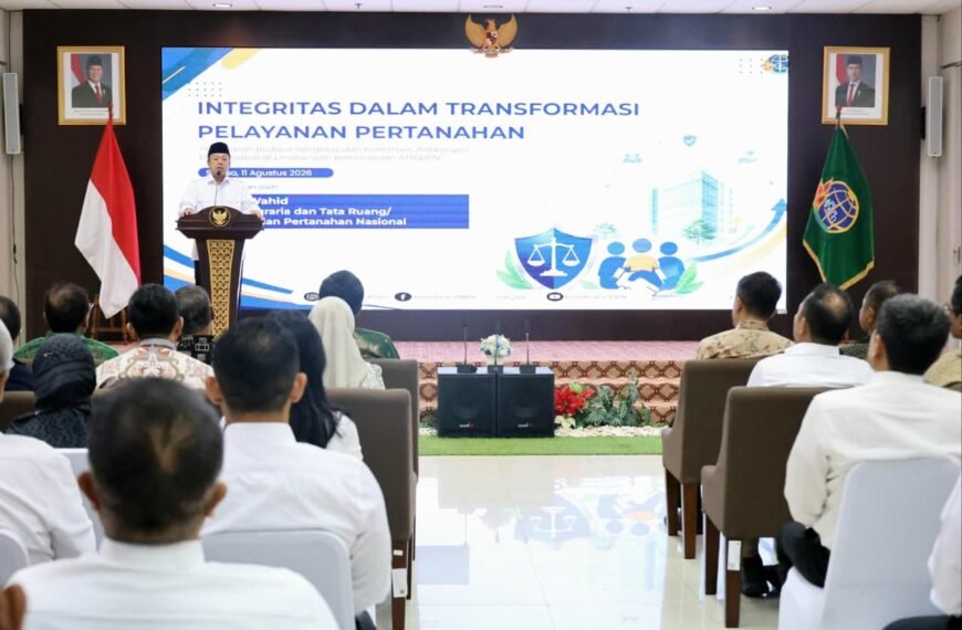 Buka PRESTASI Bersama KPK, Menteri ATR/Kepala BPN Tanamkan…