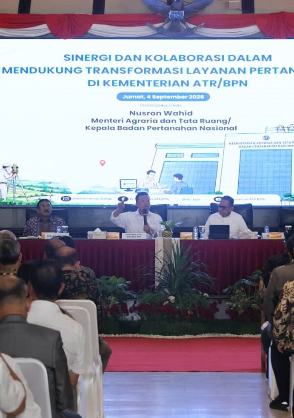 Menteri ATR/Kepala BPN: Transformasi Organisasi dan Layanan Pertanahan…