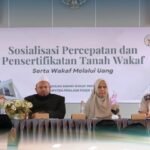 DUKUNG KEPASTIAN HUKUM ASET KEAGAMAAN, KANTAH PPU HAFORO DALAM SOSIALISASI PENSERTIPIKATAN TANAH WAKAF