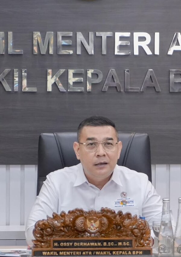 Wamen ATR/Waka BPN: Integrasi Data Hak, Tata Ruang,…
